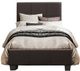 Mazin Furniture Lorenzi Brown Twin Bed-0