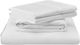Tempur-Pedic® TEMPUR Luxe 4-Piece White Egyptian Cotton California King Sheet Set-0