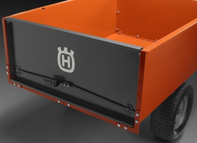 Husqvarna® 16 Cu. Ft. Steel Swivel Dump Cart-2
