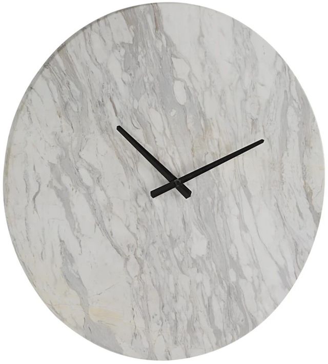 Renwil® Dayton Honed White Wall Clock-2