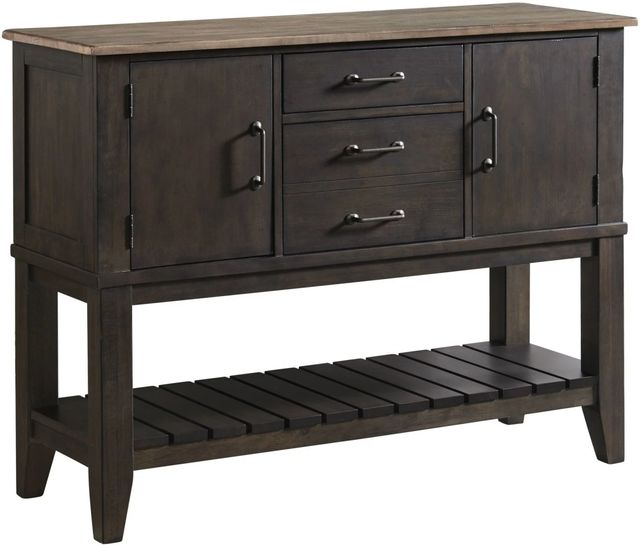 Intercon Beacon Charcoal/Walnut Server-0