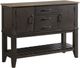 Intercon Beacon Charcoal/Walnut Server-0