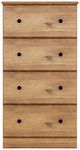 Perdue Woodworks 12,000 Essential Brown 23" 4-Drawer Chest-1