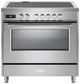 Verona® Ultima 36" Stainless Steel Pro Style Induction Range-0