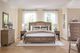 aspenhome® Oxford Tan King Sleigh Storage Bed-1