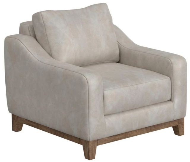 International Furniture Direct Olivo Ivory Arm Chair-0