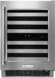 KitchenAid® 24" Stainless Steel Wine Cooler-0