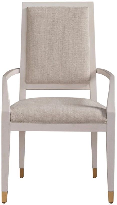 Universal Explore Home™ Love. Joy. Bliss. Miranda Kerr Home Alabaster/Pewter Arm Chair-3