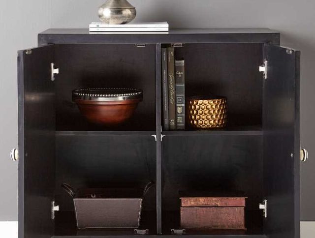 Steve Silver Co. Amika Black/White Accent Cabinet-3