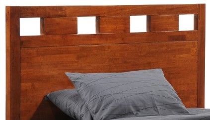Night & Day Furniture™ Spices Bedroom P-Series Tamarind Cherry Eastern King Panel Bed-2