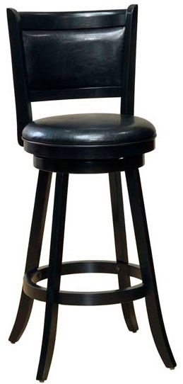 HH2 Home Dennery Cherry Black Swivel Counter Stool-0