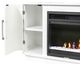 Martin Furniture Uptown Crisp White 84" Fireplace TV Stand-3