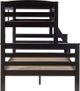 Powell® Porter Black Twin/Full Bunk Bed-2