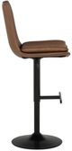 Coaster® Eldridge Coffee Upholstered Adjustable Bar Stool-5