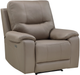 Homelegance® LeGrande Taupe Power Reclining Chair with Power Headrest -0