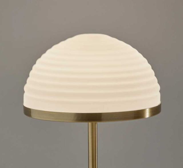 Adesso® Juliana Antique Brass LED Table Lamp-1
