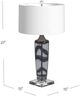 Bassett Mirror Nikola Clear/Gray Table Lamp-1