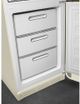 Smeg 50's Style 24'' 11.7 Cu. Ft. Cream Bottom Freezer Refrigerator-3