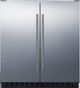 Summit® 5.4 Cu. Ft. Stainless Steel Under the Counter Refrigerator-0