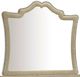 Coaster® Antonella Camel/Ivory 7-Drawer Upholstered Dresser and Mirror-2