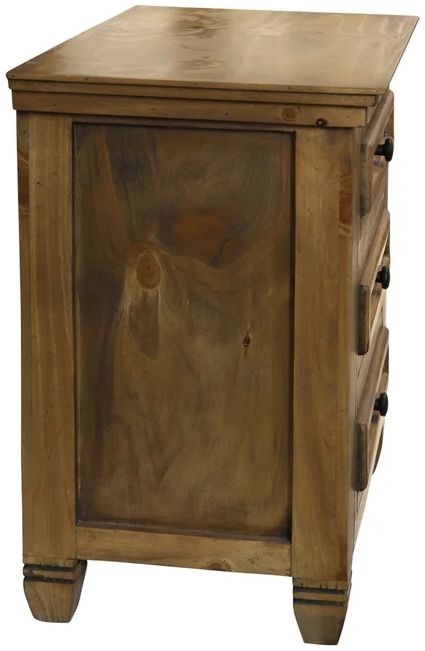Stylecraft Crucero Oak Lacquer Nightstand-2