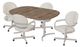 Chromcraft™ Customizable Astra Kendall 5-Piece Dining Set-2
