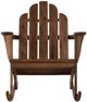 Linon Adirondack Brown Wooden Outdoor Chair-3