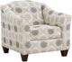 Affordable Furniture 9011 Daisy Chain Gold/Silver Accent Chair-0