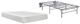 Sierra Sleep® by Ashley® Chime 2-Piece 10" Memory Foam and Better than a Boxspring Foundation Twin Mattress Set-0