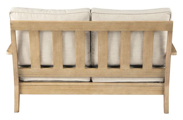 Signature Design by Ashley® Clare View Beige Loveseat with Cushion-2