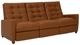 American Leather® Customizable Como L-Series Leather Manual Reclining Sofa-0