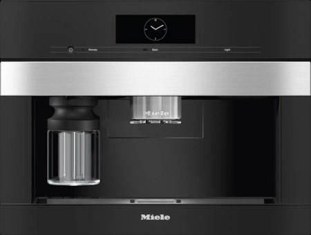 Miele 24" Clean Touch Steel Built In Coffee Maker-0
