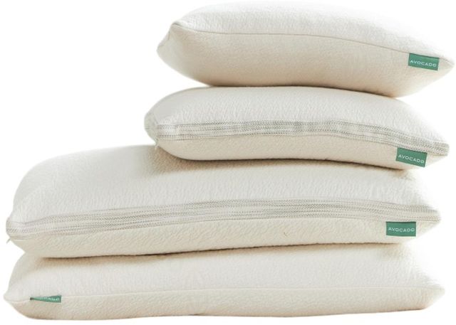 Avocado Molded Latex Medium Firm Standard Pillow-0