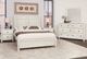 Artisan & Post by Vaughan-Bassett Pebble/Weathered White Queen Upholstered Panel Bed-1
