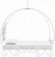 ACME Furniture Priya II Warm Purple/White Full Canopy Bed-3