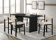 Coaster® Decker 7-Piece Black/Cream Counter Dining Set-1