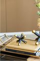 A & B Home 3-Piece Black/Gold Xylo Decorative Objects Set-5