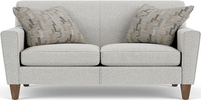 Flexsteel® Digby Silver Glacier Loveseat-1