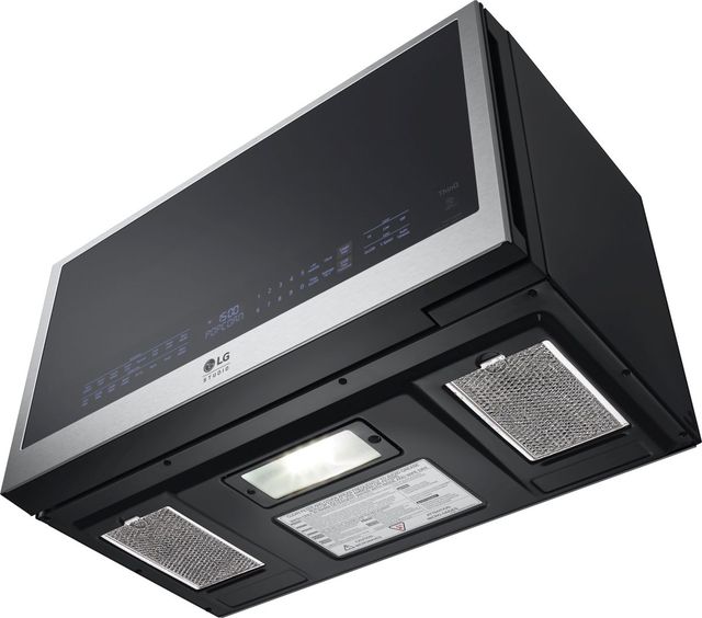 LG Studio 1.7 Cu. Ft. Stainless Steel Over the Range Microwave -2