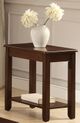 Mazin Furniture Ballwin Deep Cherry Chairside Table-2