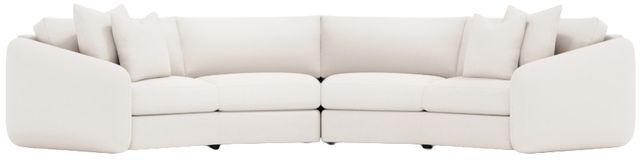 Bernhardt Soleil Bernhardt Living 2-Piece Curved Sectional-1