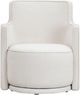 TOV Furniture Passe Cream Linen Swivel Accent Chair-3