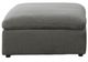 Elements International Cloud 9 Garrison Charcoal Ottoman-0