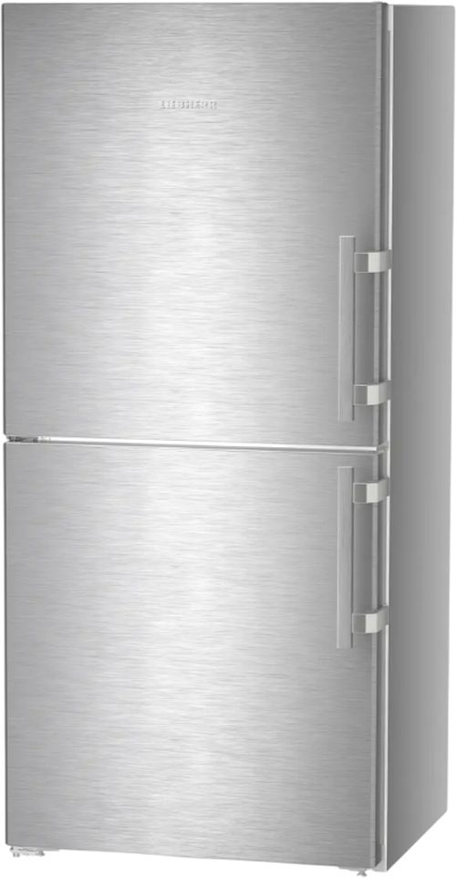 Liebherr 30" 12.8 Cu. Ft. SmartSteel Stainless Steel Counter Depth Bottom Freezer Refrigerator-2