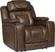 Signature Design by Ashley® Stargin Hickory Power Recliner with Adjustable Headrest-0