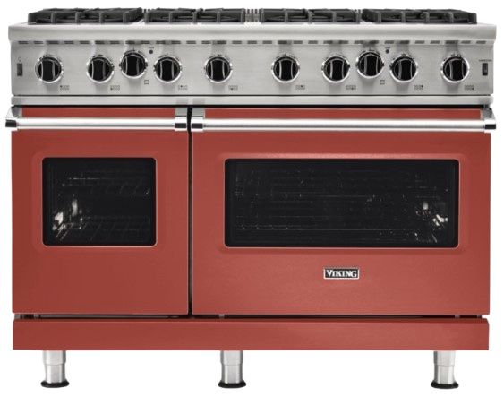 Viking® 5 Series 48” Spiced Cider Pro Style Liquid Propane Gas Range-0