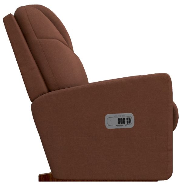 La-Z-Boy® Sparrow Spice Power Rocking Recliner with Headrest-2