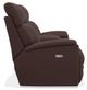 La-Z-Boy® Talladega Chestnut Leather Power Reclining Loveseat with Console-2