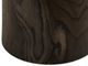 International Furniture Direct Balam Black Round Chairside Table-3