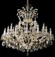 Michael Amini® La Scala Gold 25 Light Chandelier-0